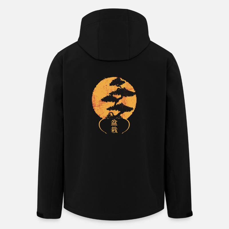 Bonsai shirt - Men’s Recycled Softshell Jacket by Stanley/Stella - black