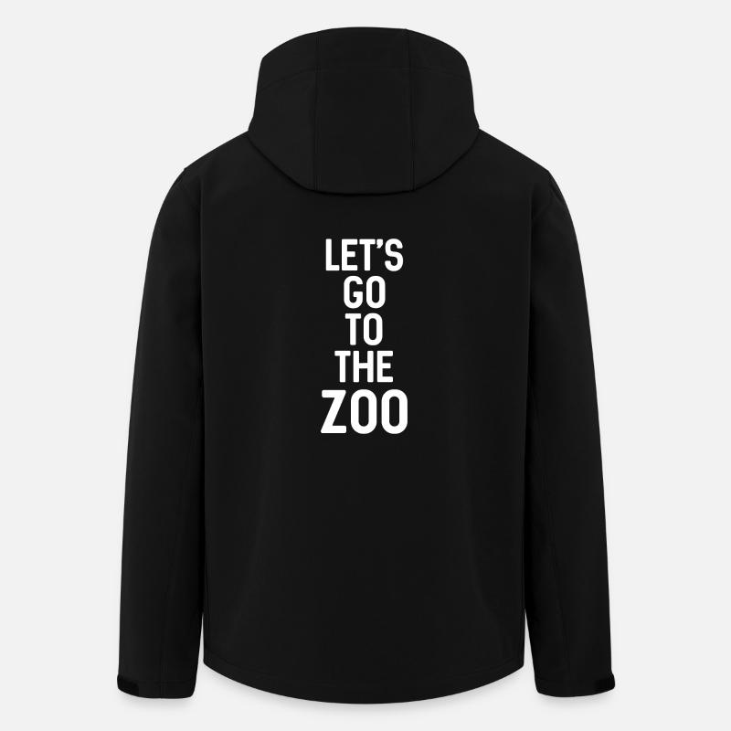 ZOO - TIERE - LÖWEN - Recycelte Männer Softshell-Jacke von Stanley/Stella - Schwarz
