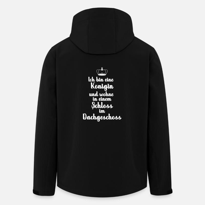 Einzug Geschenk erste Wohnung WG Auszug Bude - Recycelte Männer Softshell-Jacke von Stanley/Stella - Schwarz