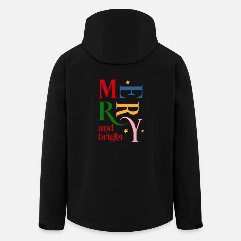 Weihnachten - Recycelte Männer Softshell-Jacke von Stanley/Stella - Schwarz