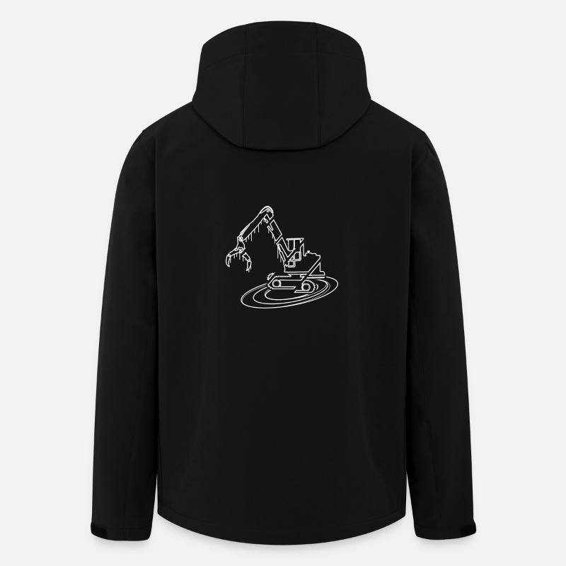 Harvesters - Men’s Recycled Softshell Jacket by Stanley/Stella - black