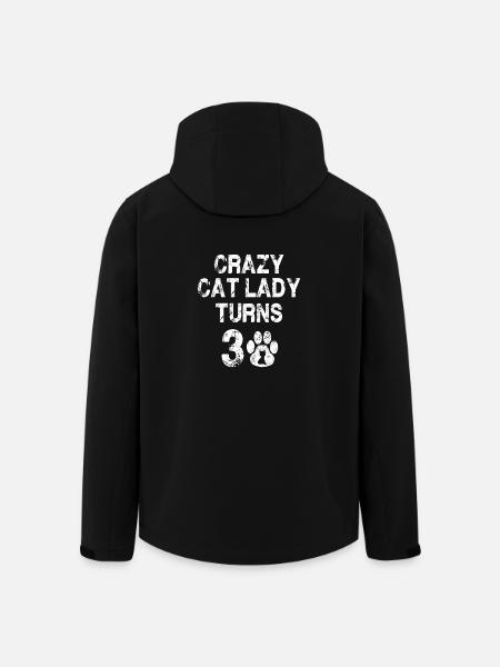 Cat lady 30 - Veste softshell homme en polyester recyclé Stanley/Stella - noir