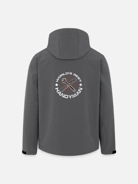 Heimwerker - Recycelte Männer Softshell-Jacke von Stanley/Stella - Schwarz