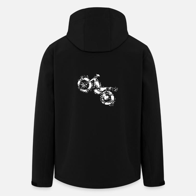 Essai cool - Veste softshell homme en polyester recyclé Stanley/Stella - noir