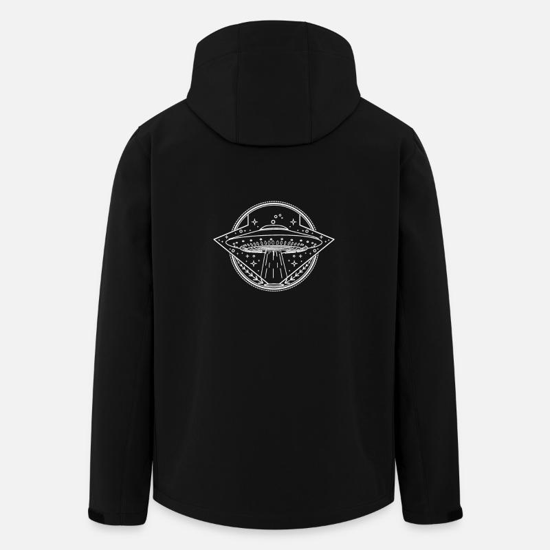 Ufo - Men’s Recycled Softshell Jacket by Stanley/Stella - black