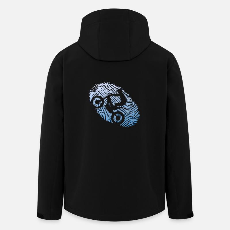 trial - Men’s Recycled Softshell Jacket by Stanley/Stella - black