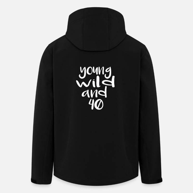 sauvage et 40 - Veste softshell homme en polyester recyclé Stanley/Stella - noir
