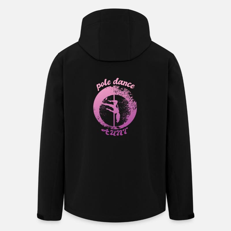 Pole dance tante - Recycelte Männer Softshell-Jacke von Stanley/Stella - Schwarz