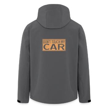 My car - Recycelte Männer Softshell-Jacke von Stanley/Stella - Schwarz - Hinten - AI Model Male 185 light (185cm)