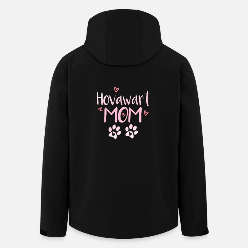 Hovawart Mom - Men’s Recycled Softshell Jacket by Stanley/Stella - black