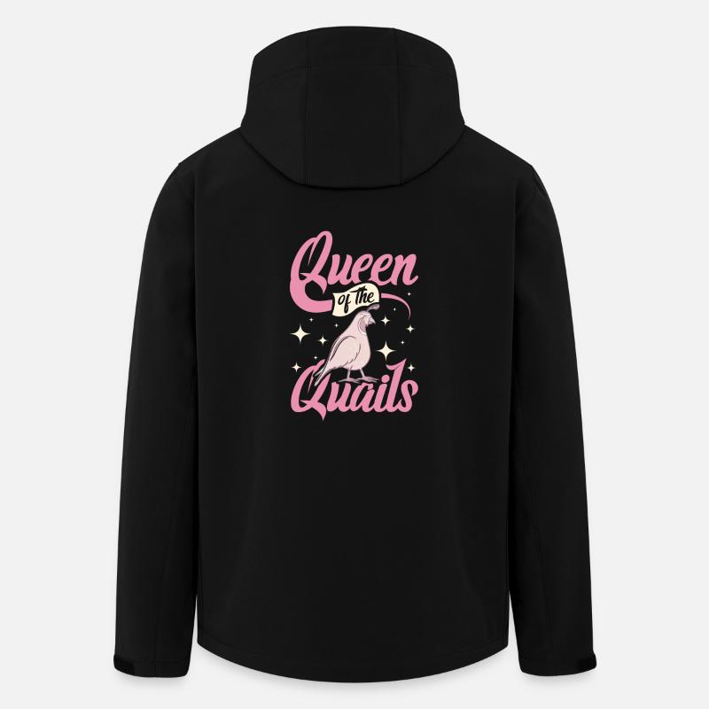 Quail queen - Men’s Recycled Softshell Jacket by Stanley/Stella - black