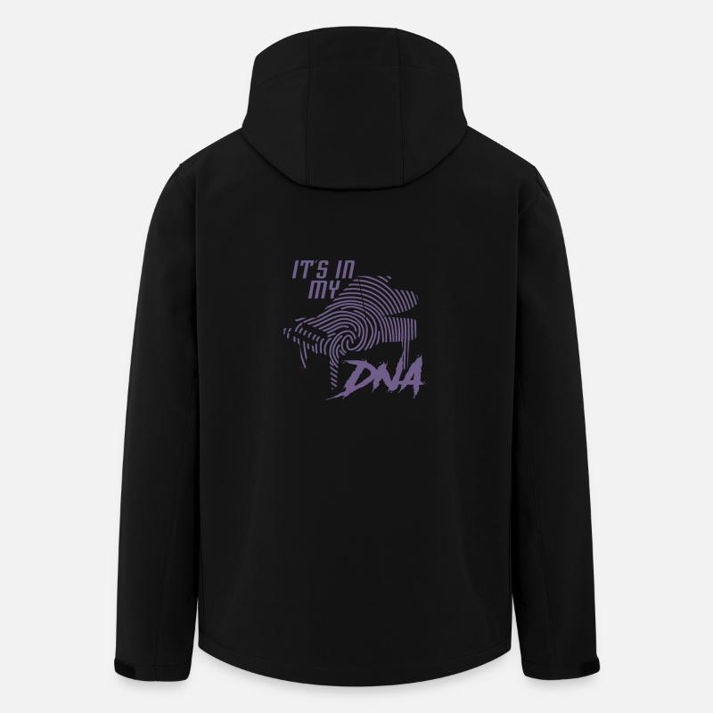 Piano Klavier Design Fingerabdruck - Recycelte Männer Softshell-Jacke von Stanley/Stella - Schwarz