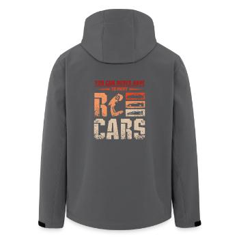 You can never have to many Rc cars - Recycelte Männer Softshell-Jacke von Stanley/Stella - Schwarz - Hinten - AI Model Male 185 light (185cm)