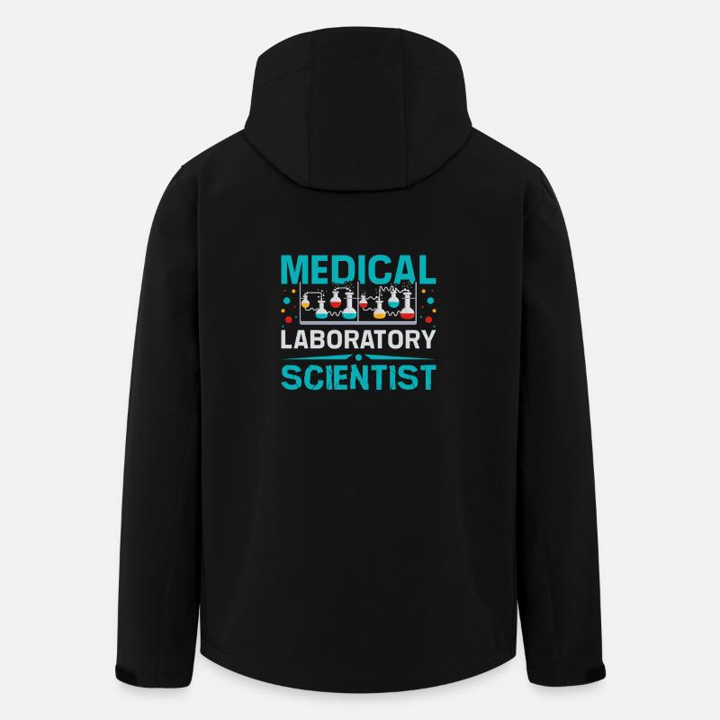 Medical laboratory scientist - Recycelte Männer Softshell-Jacke von Stanley/Stella - Schwarz