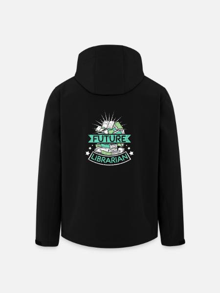Futur librarian - Men’s Recycled Softshell Jacket by Stanley/Stella - black