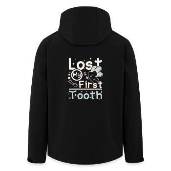 La fée des dents a perdu ma première dent - Veste softshell homme en polyester recyclé Stanley/Stella - noir - Dos - AI Model Male 185 light (185cm)