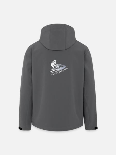 Gifts for the 18th Jet Ski - Men’s Recycled Softshell Jacket by Stanley/Stella - black