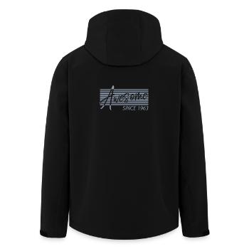 Awesome seit 1963 Geburtstag Vintage Geschenke - Recycelte Männer Softshell-Jacke von Stanley/Stella - Schwarz - Hinten - AI Model Male 185 light (185cm)