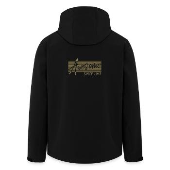 Awesome seit 1963 Geburtstag Vintage Geschenke - Recycelte Männer Softshell-Jacke von Stanley/Stella - Schwarz - Hinten - AI Model Male 185 light (185cm)