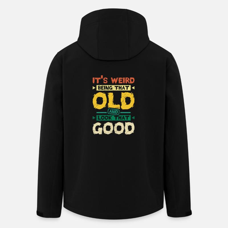 I'm that grumpy old man - Recycelte Männer Softshell-Jacke von Stanley/Stella - Schwarz
