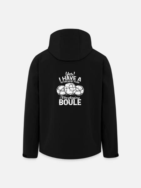 Boule Rente Plan - Recycelte Männer Softshell-Jacke von Stanley/Stella - Schwarz