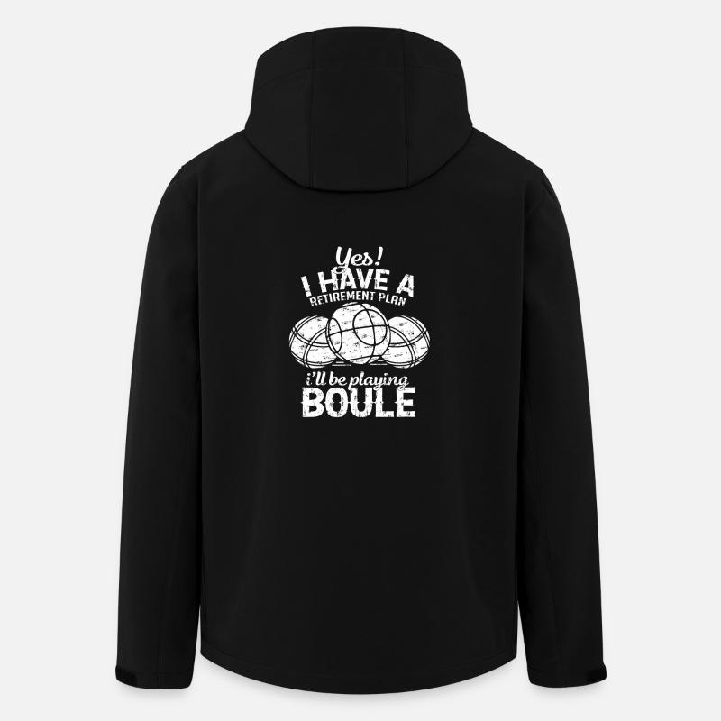 Boule Rente Plan - Recycelte Männer Softshell-Jacke von Stanley/Stella - Schwarz
