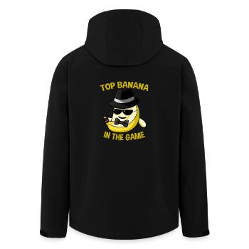 Banane Mafia Sonnenbrile Fliege top banana in the - Recycelte Männer Softshell-Jacke von Stanley/Stella - Schwarz - Hinten - AI Model Male 185 light (185cm)