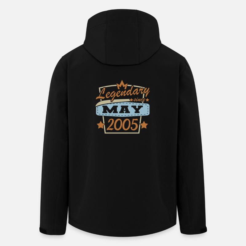 Legendary since May 2005 - Men’s Recycled Softshell Jacket by Stanley/Stella - black