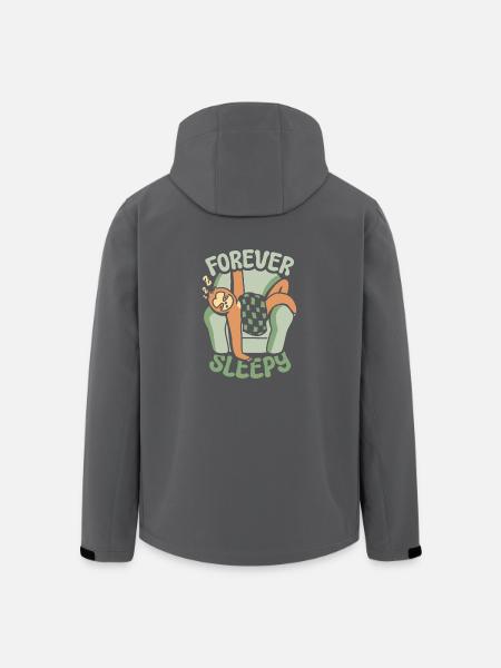 Immer ein verschlafenes Faultier - Recycelte Männer Softshell-Jacke von Stanley/Stella - Schwarz
