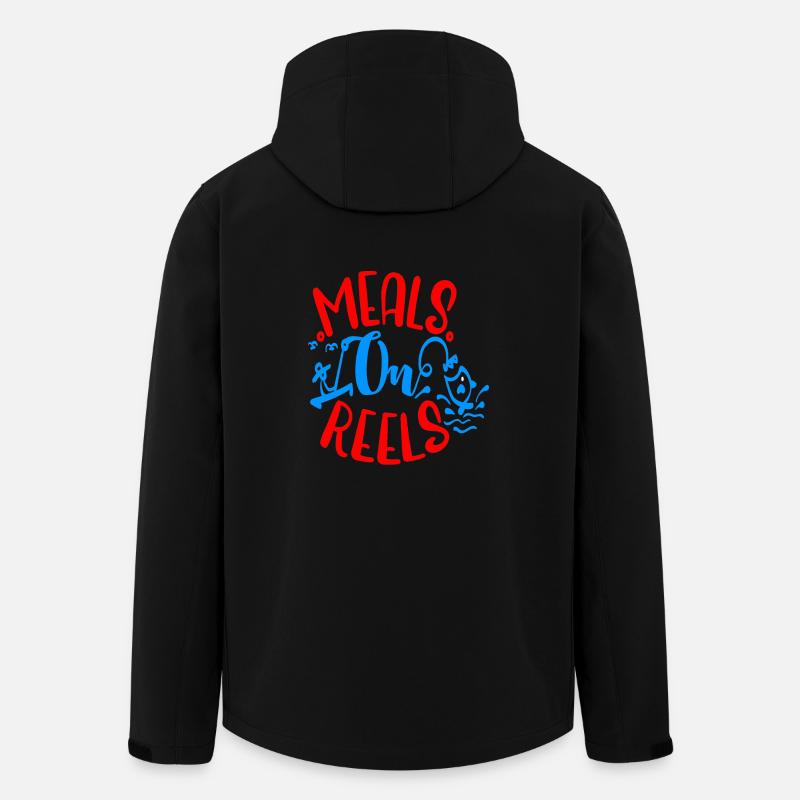 Repas sur bobines - Veste softshell homme en polyester recyclé Stanley/Stella - noir