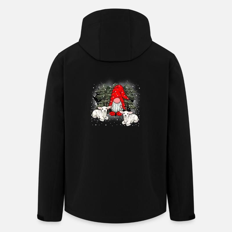 Saint-Nicolas Noël Noël Noël Nain - Veste softshell homme en polyester recyclé Stanley/Stella - noir