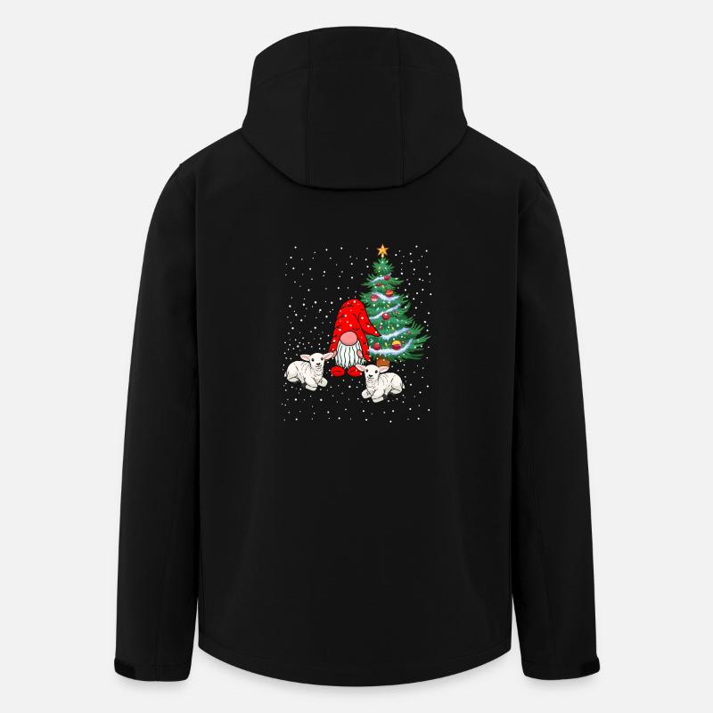 Nikolaus Weihnachtsmann Zwerge Wichtel Märchen - Recycelte Männer Softshell-Jacke von Stanley/Stella - Schwarz