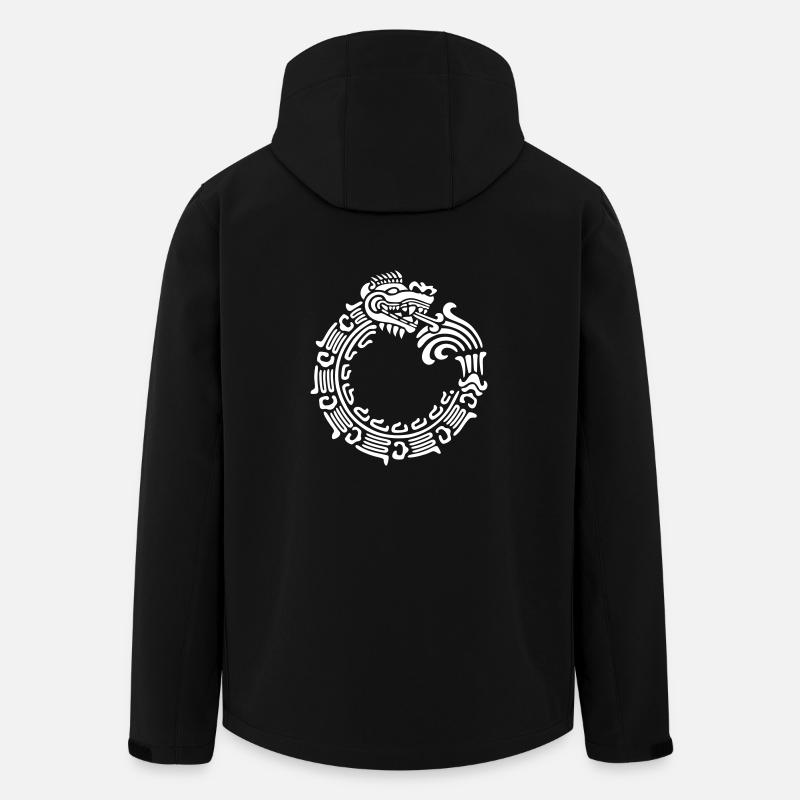 Ouroboros (vector) - Men’s Recycled Softshell Jacket by Stanley/Stella - black