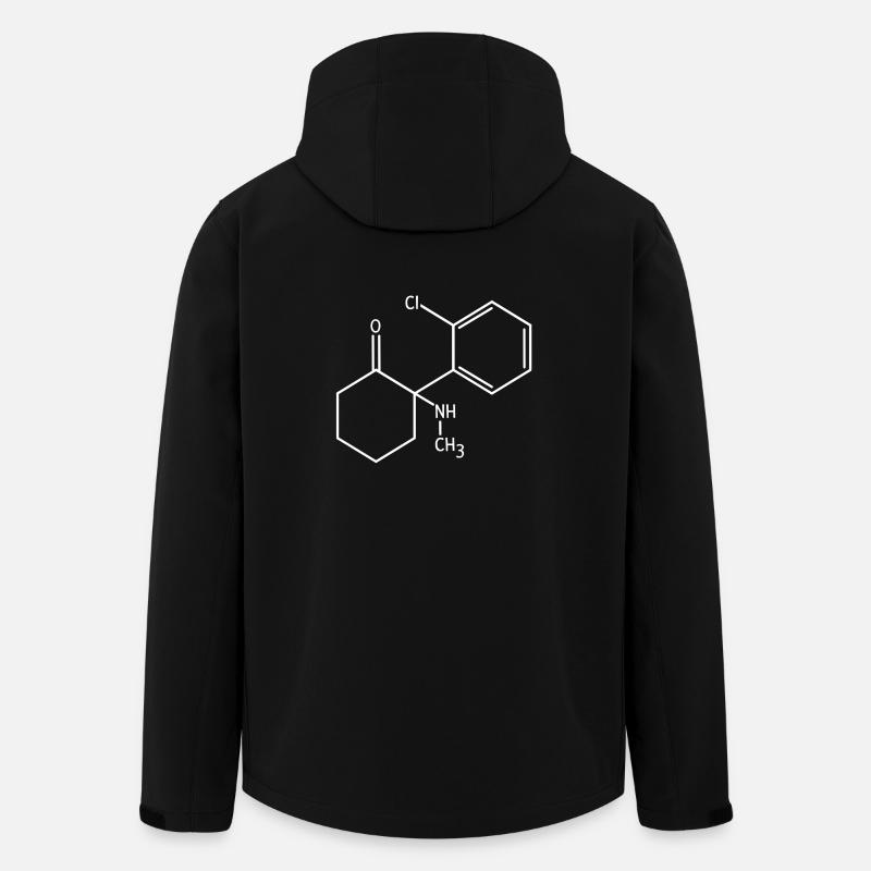 Ketamine Formula - Men’s Recycled Softshell Jacket by Stanley/Stella - black