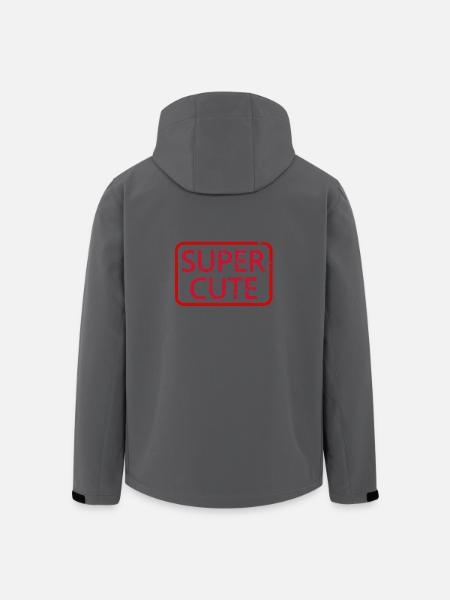 Super Cute - Recycelte Männer Softshell-Jacke von Stanley/Stella - Schwarz