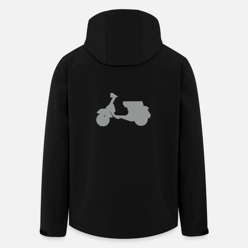 Großer Roller by designflash.de - Recycelte Männer Softshell-Jacke von Stanley/Stella - Schwarz