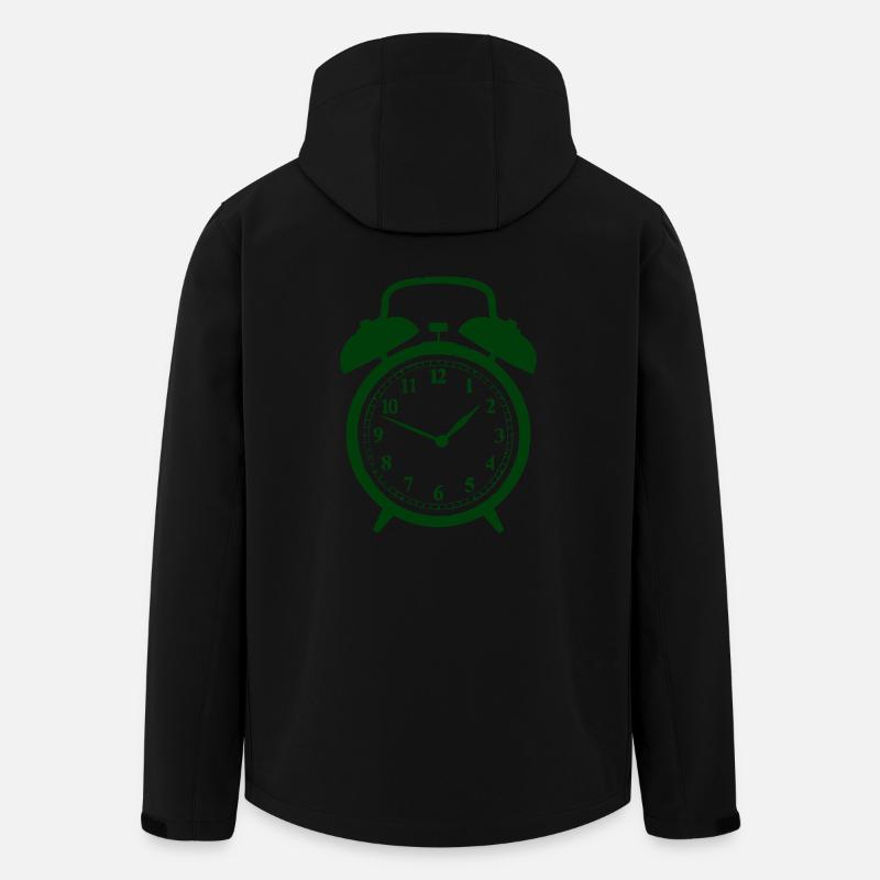 réveille-matin - Veste softshell homme en polyester recyclé Discoverer Stanley/Stella - noir