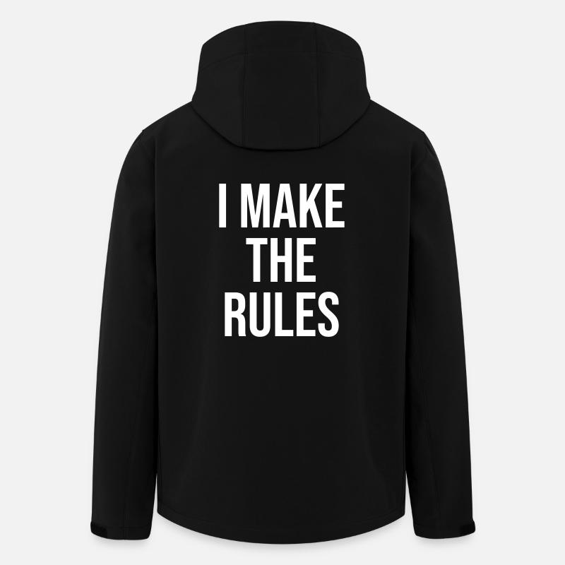 I make the rules - Recycelte Männer Softshell-Jacke von Stanley/Stella - Schwarz