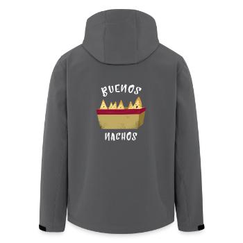 cadeau Buenos Nachos - Veste softshell homme en polyester recyclé Stanley/Stella - noir - Dos - AI Model Male 185 light (185cm)