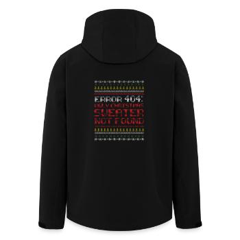 Weihnachtsgeschenk 404 Programmierer / Geschenk - Recycelte Männer Softshell-Jacke von Stanley/Stella - Schwarz - Hinten - AI Model Male 185 light (185cm)