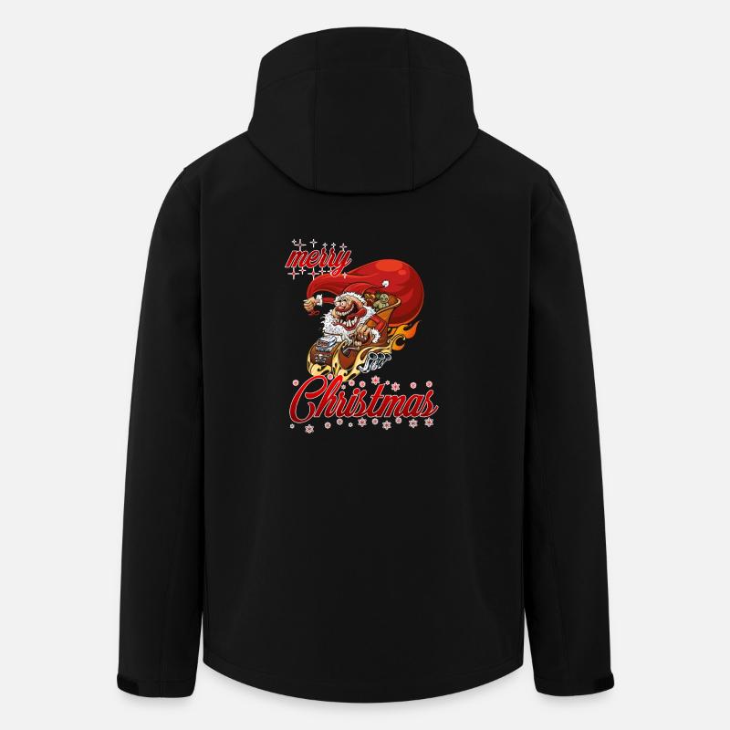joyeux noël réglage père - Veste softshell homme en polyester recyclé Stanley/Stella - noir