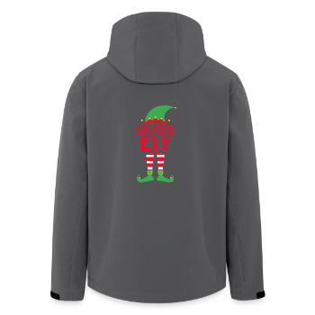 Sister Elf - Weihnachten Familie Geschenk Xmas - Recycelte Männer Softshell-Jacke von Stanley/Stella - Schwarz - Hinten - AI Model Male 185 light (185cm)
