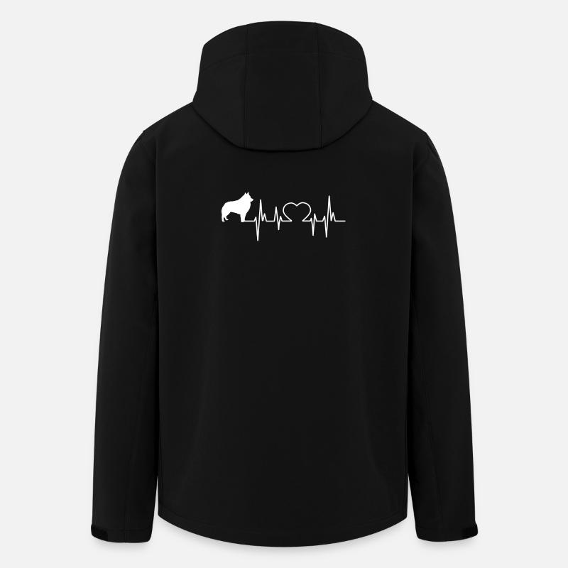 Schipperke Geschenk Shirt - Recycelte Männer Softshell-Jacke von Stanley/Stella - Schwarz