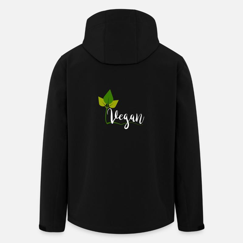 Vegan - Recycelte Männer Softshell-Jacke von Stanley/Stella - Schwarz