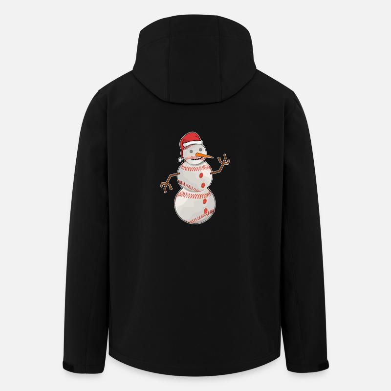 Christmas Baseball - Recycelte Männer Softshell-Jacke von Stanley/Stella - Schwarz