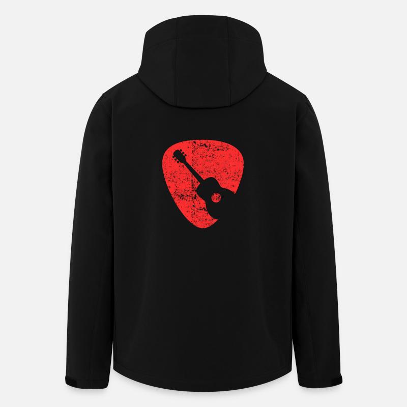 Acoustic Guitar Pick - Recycelte Männer Softshell-Jacke von Stanley/Stella - Schwarz
