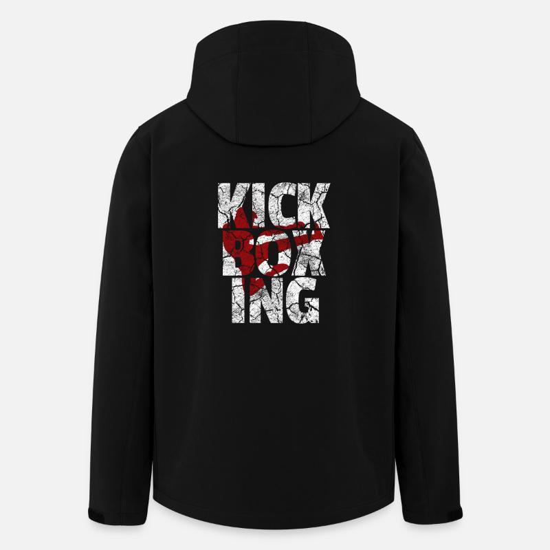 Kickboxing Kick Boxer Kickboxen Geschenk Kampf - Recycelte Männer Softshell-Jacke von Stanley/Stella - Schwarz