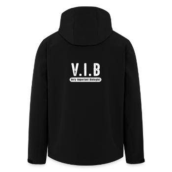biologiste biologiste cadeau VIP - Veste softshell homme en polyester recyclé Stanley/Stella - noir - Dos - AI Model Male 185 light (185cm)