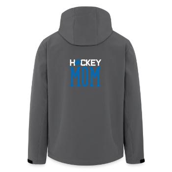 Hockey Mom - Veste softshell homme en polyester recyclé Stanley/Stella - noir - Dos - AI Model Male 185 light (185cm)