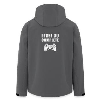 30 Geburtstag Level 30 Gamer Gaming Video Games PC - Recycelte Männer Softshell-Jacke von Stanley/Stella - Schwarz - Hinten - AI Model Male 185 light (185cm)